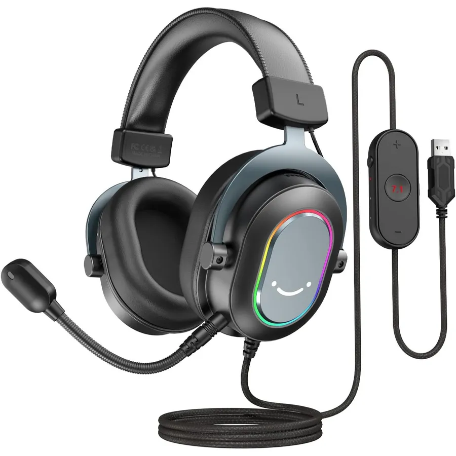 FIFINE H6 - Casque gaming USB 7.1 RGB