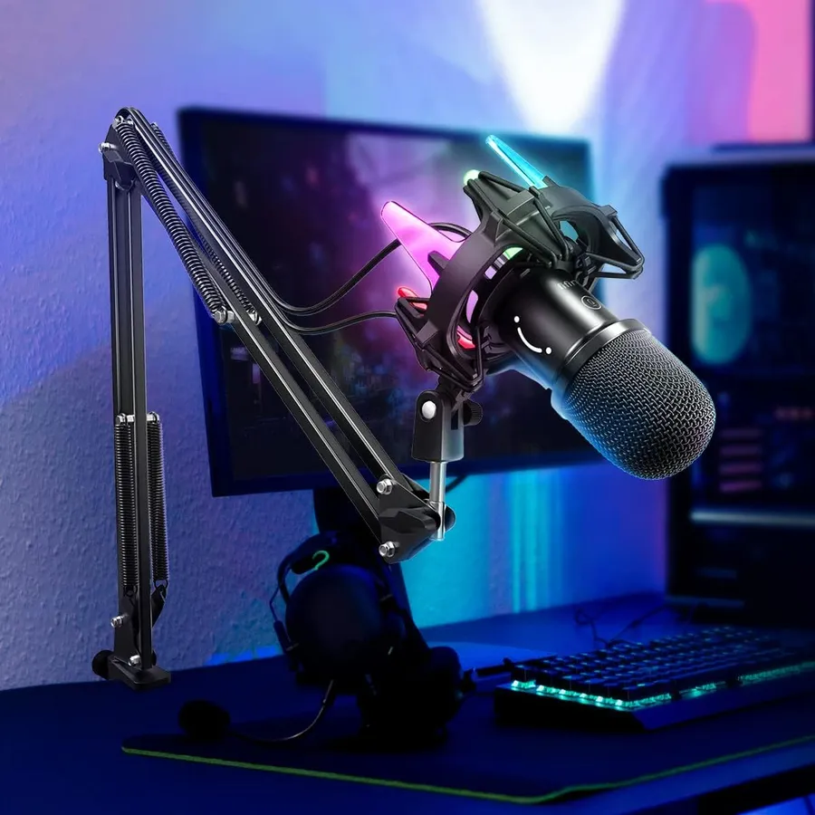 FIFINE K651 - Kit micro dynamique USB avec bras