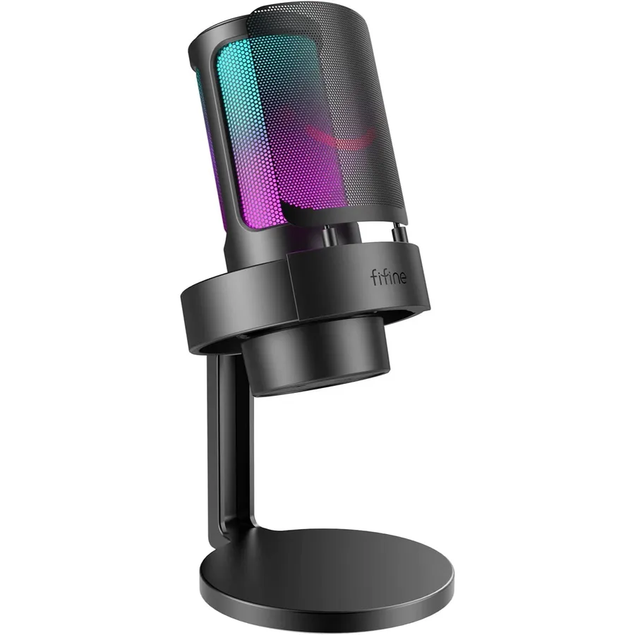 FIFINE A8 - Micro à condensateur USB RGB